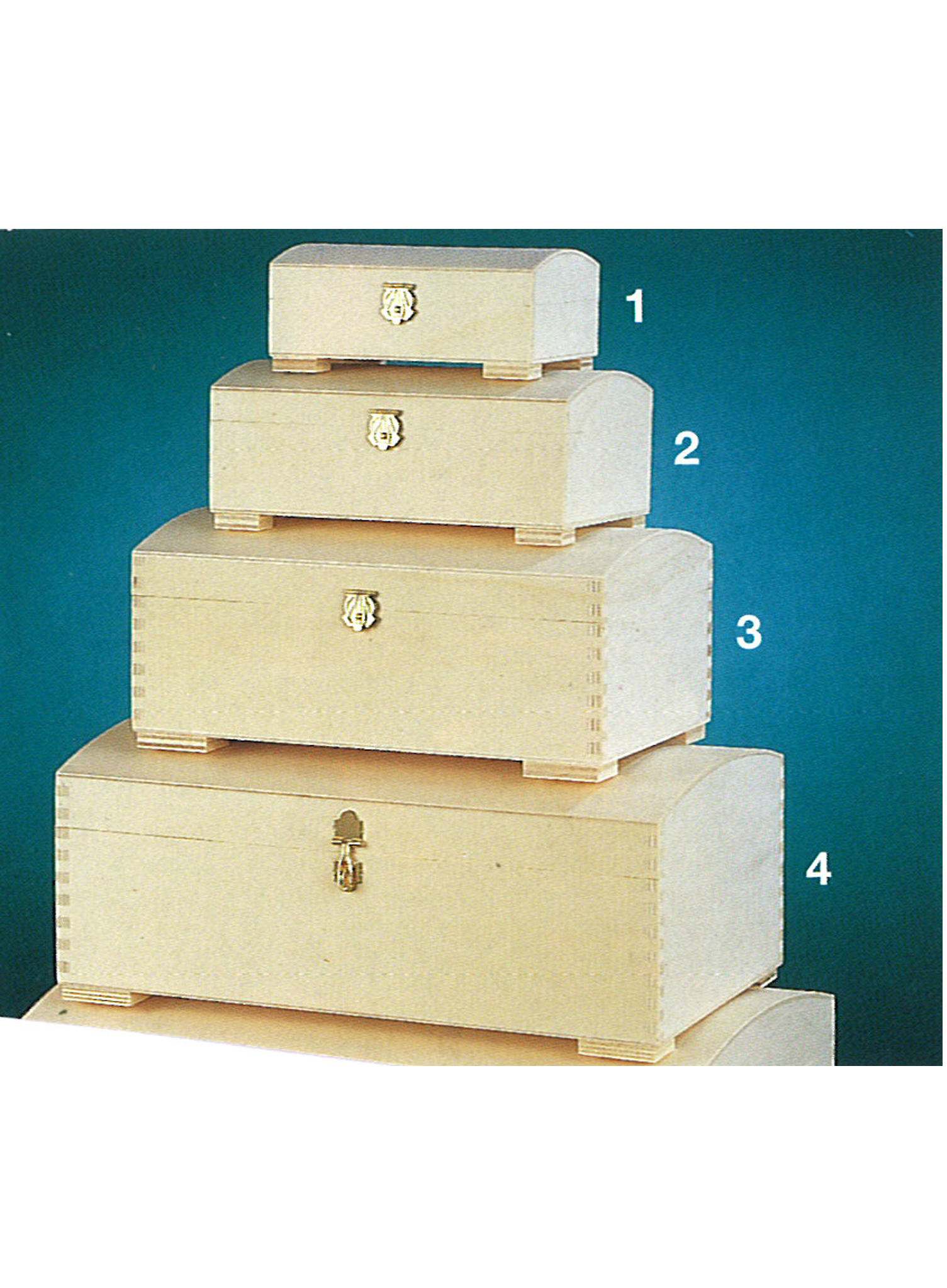 Holztruhe 33 x 20,5 x 13,5 cm