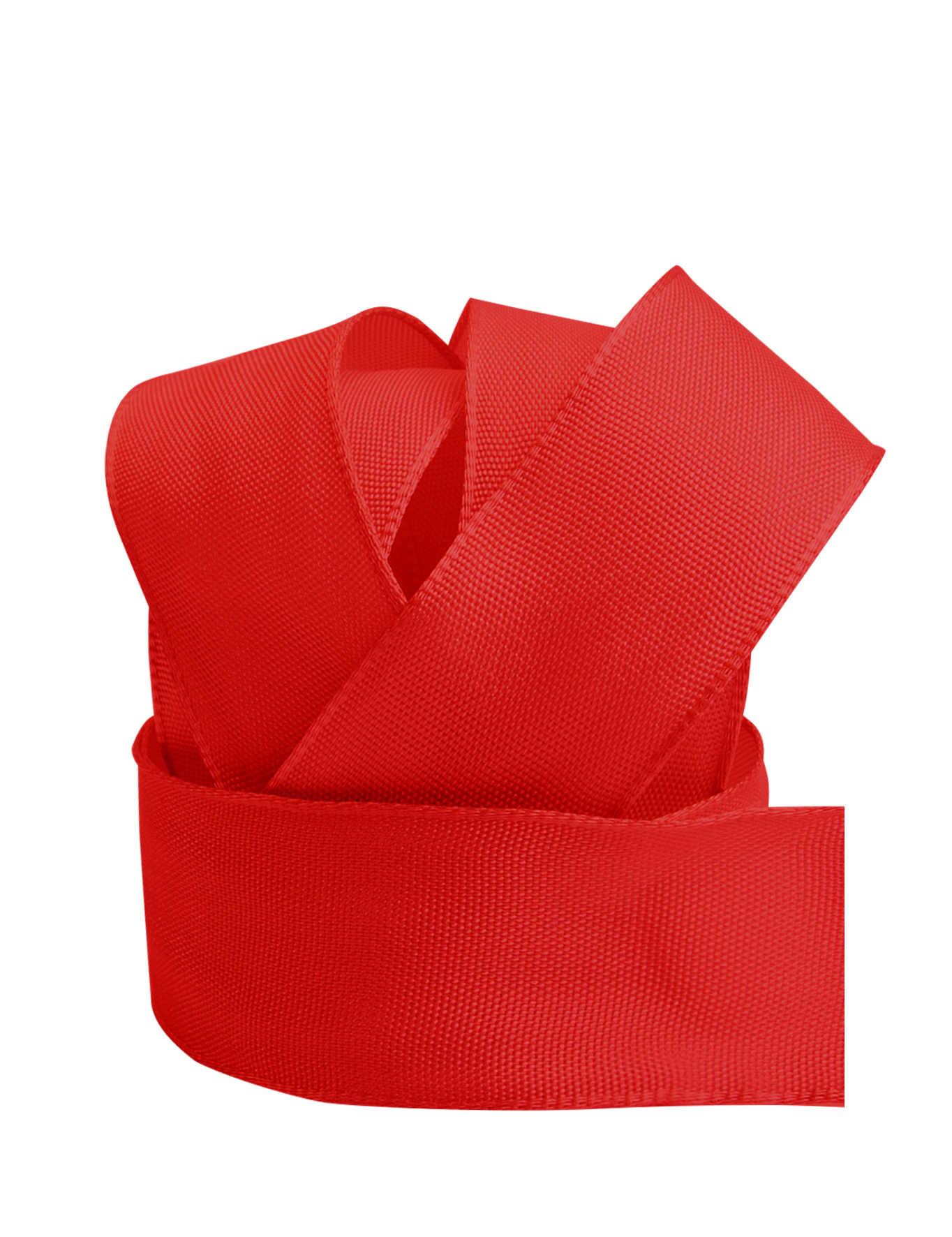 Band Taft Draht 25 mm hochrot 25m