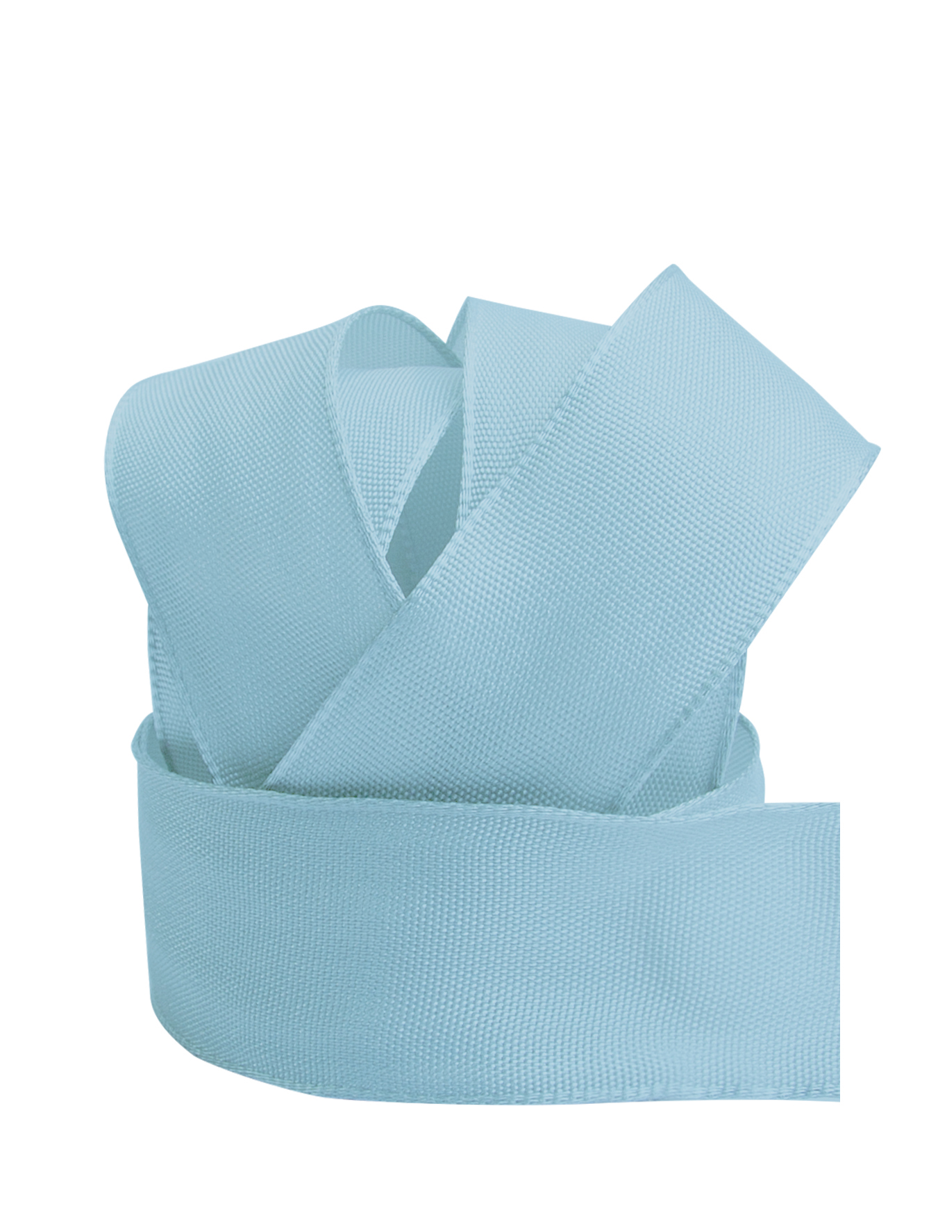 Band Taft Draht 25 mm hellblau 25m