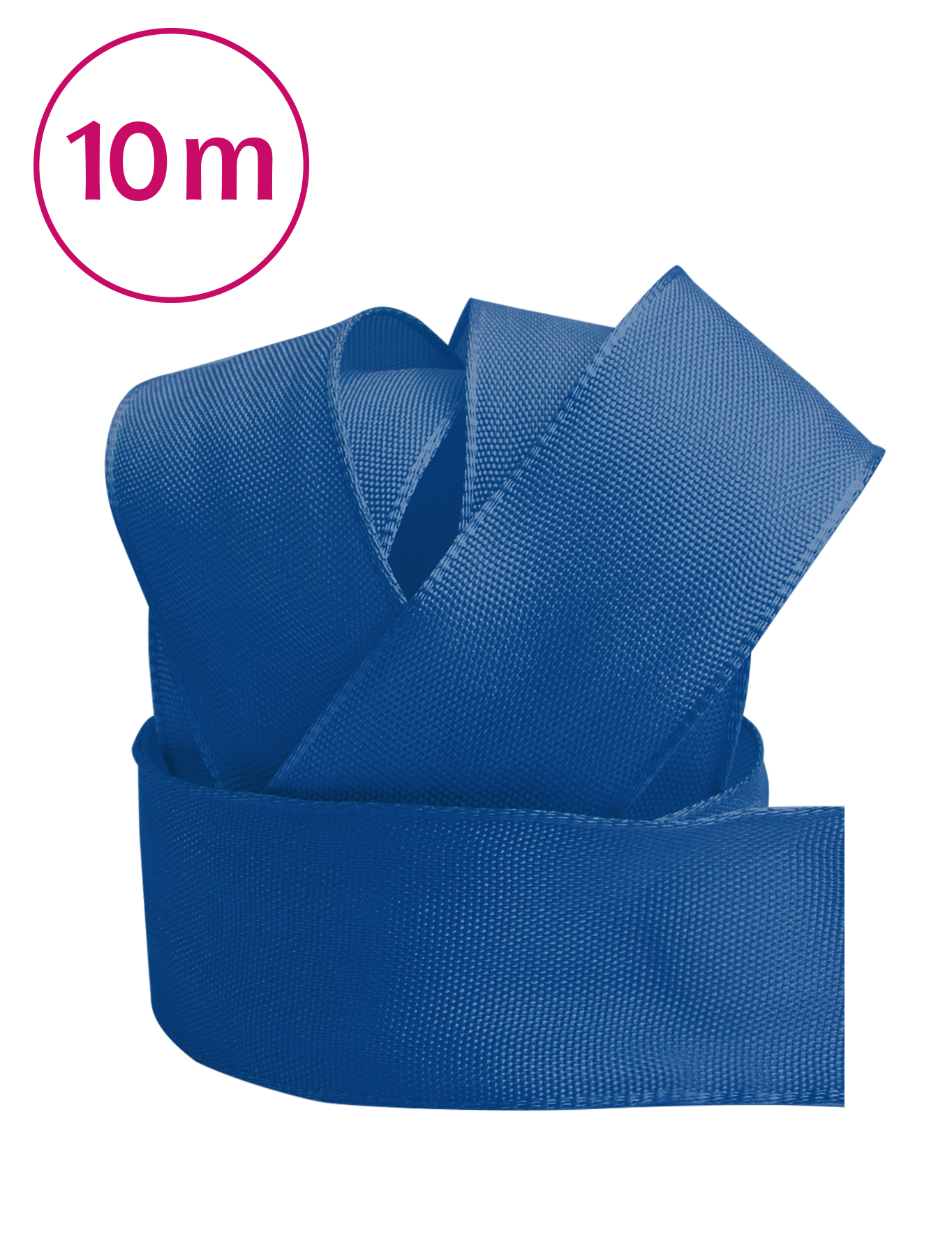 Uniband Draht 10m 25 mm royalblau