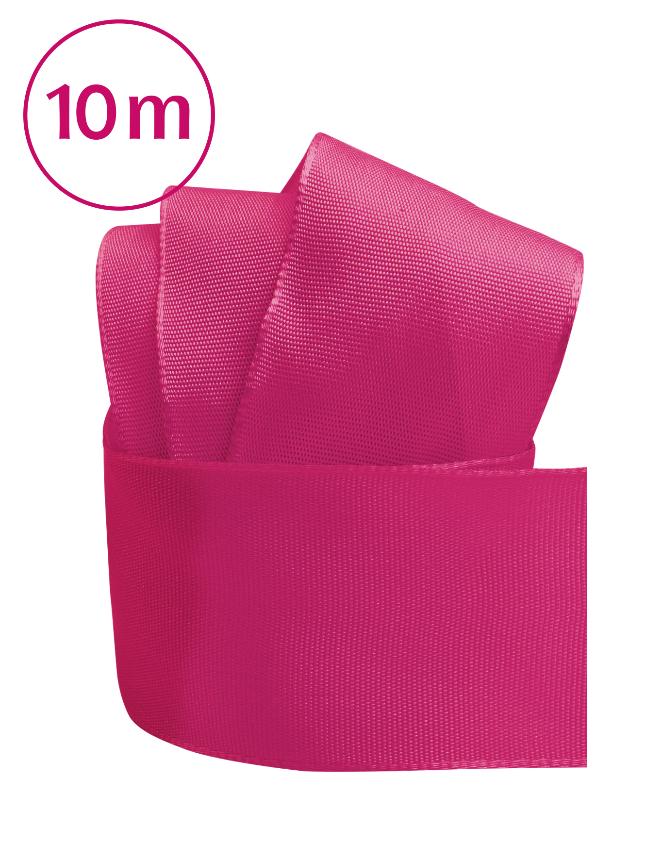 Uniband Draht 10m 40 mm pink