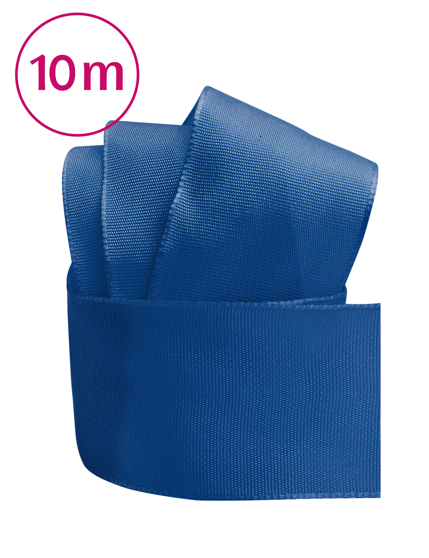 Uniband Draht 10m 40 mm royalblau