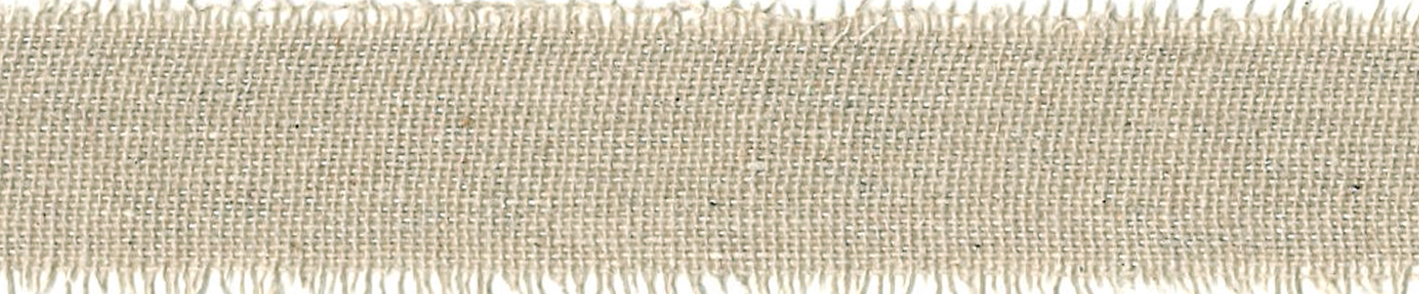 Band Leinen / 2m 25 mm beige