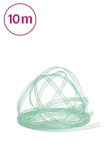 Band Chiffon  / 10m 3 mm pistazien