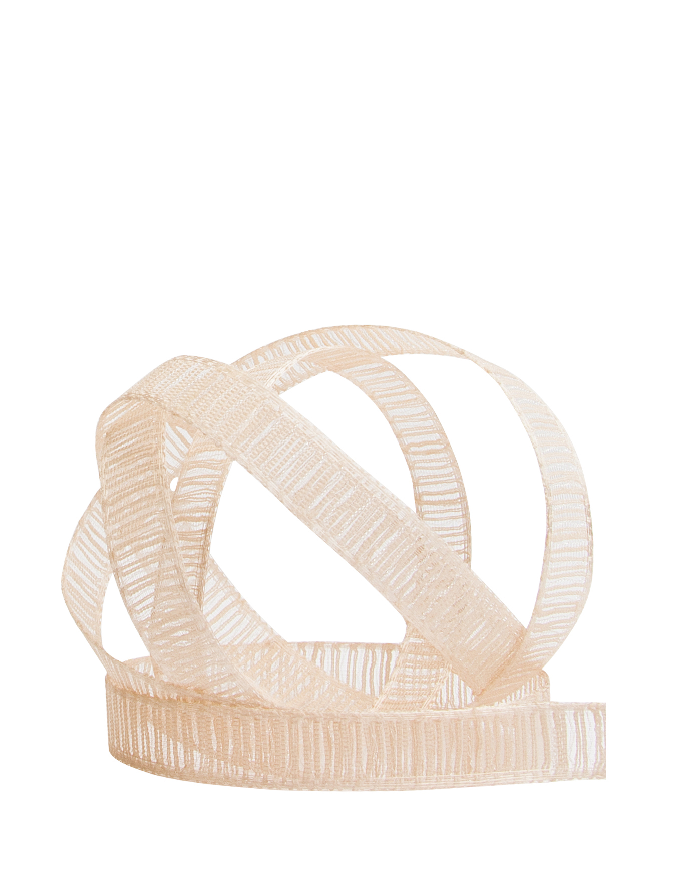 Band Chiffon  10 mm creme