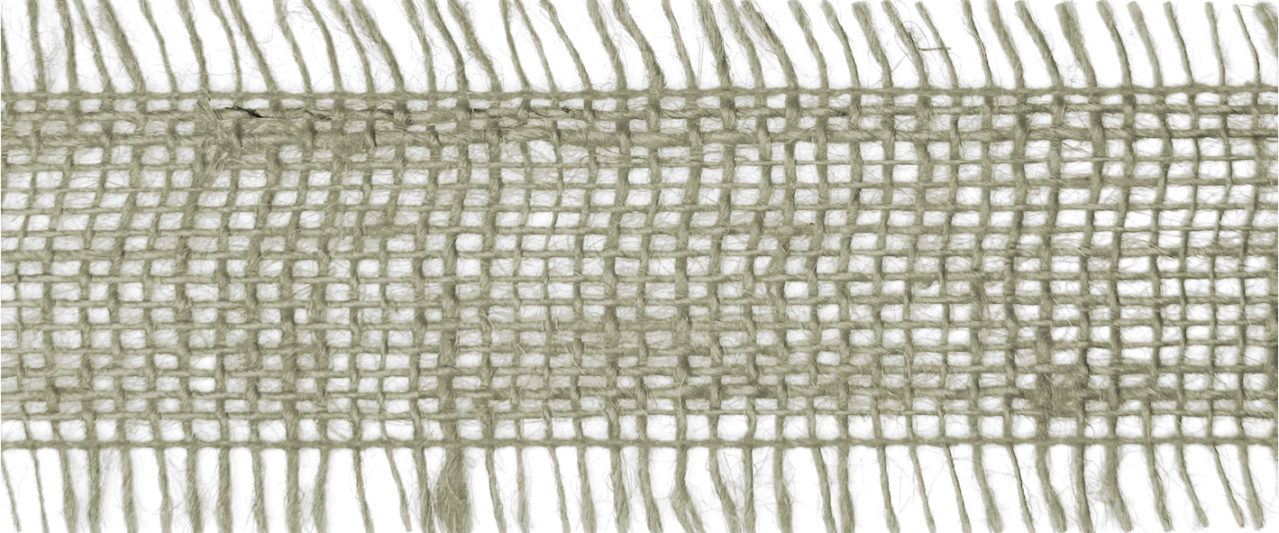 Band Jute  50 mm silber/grau 10m