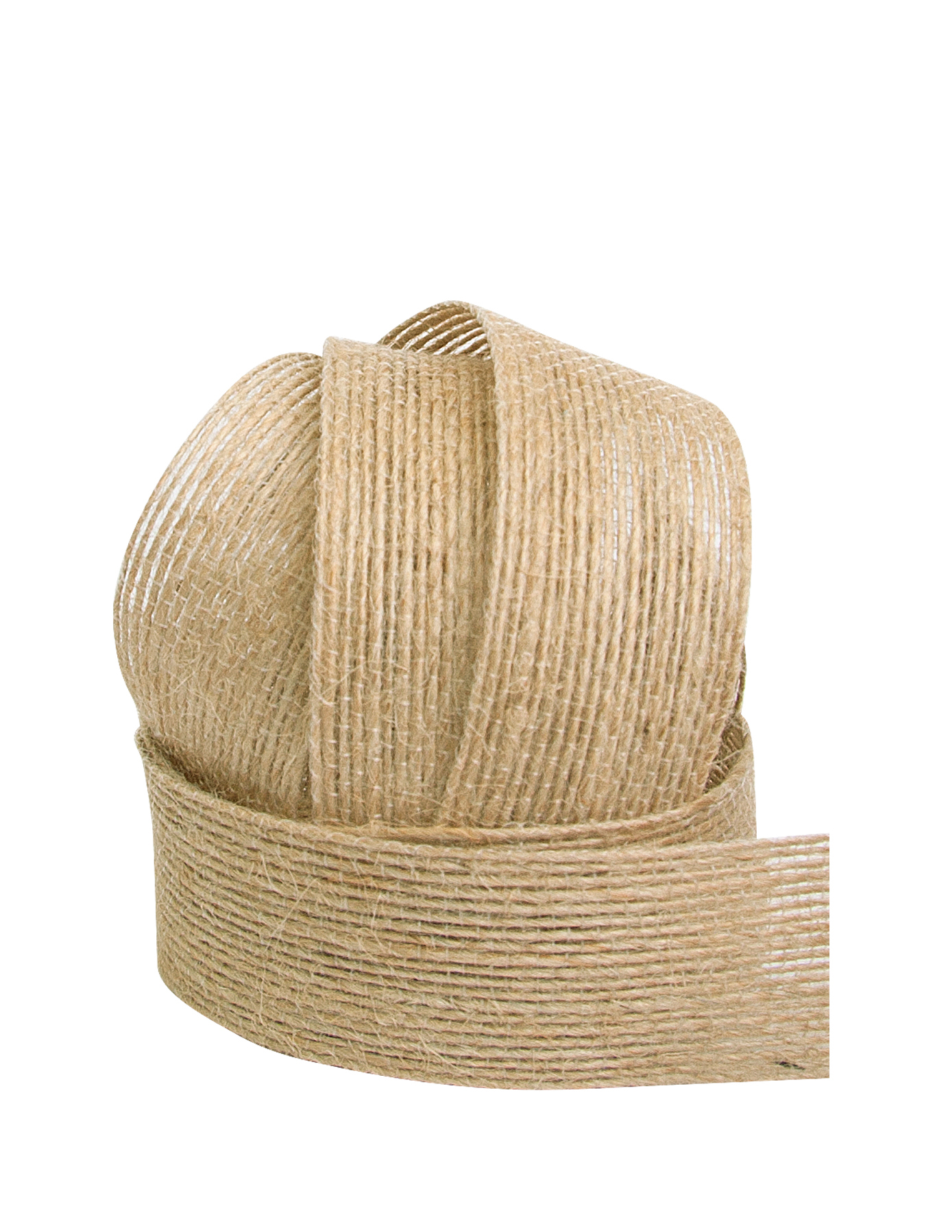 Juteband 25mm natur 15m