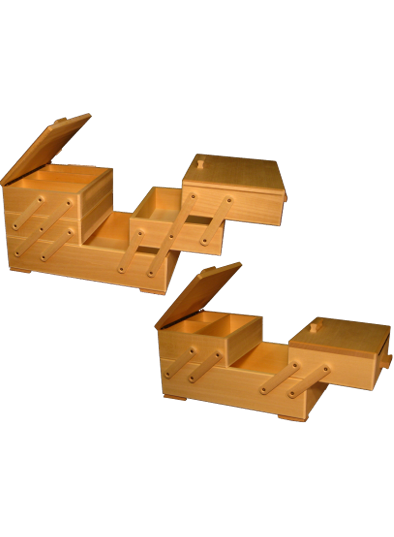 Nähkasten 5-teilig 33 x 20 cm