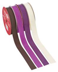 Gurtband 25mm/10m braun