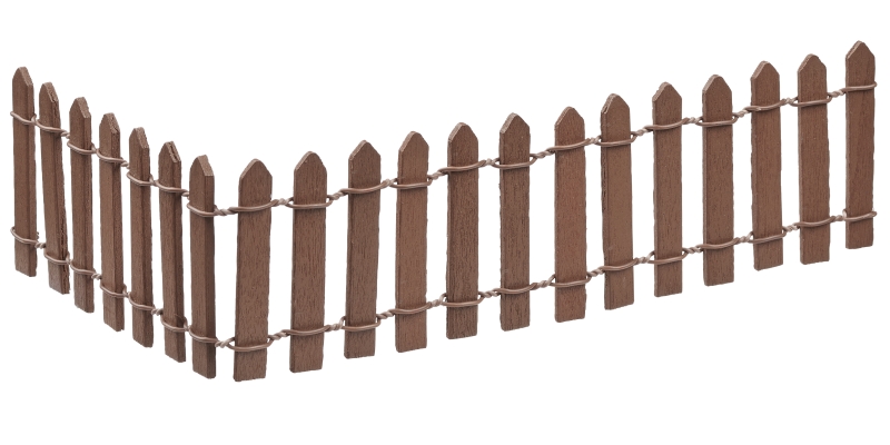 Zaun 25x5cm, hellbraun