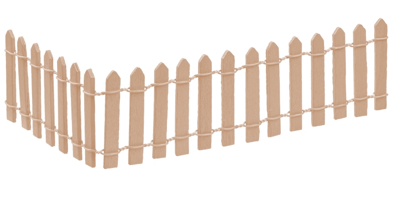 Zaun 25x5cm, natur