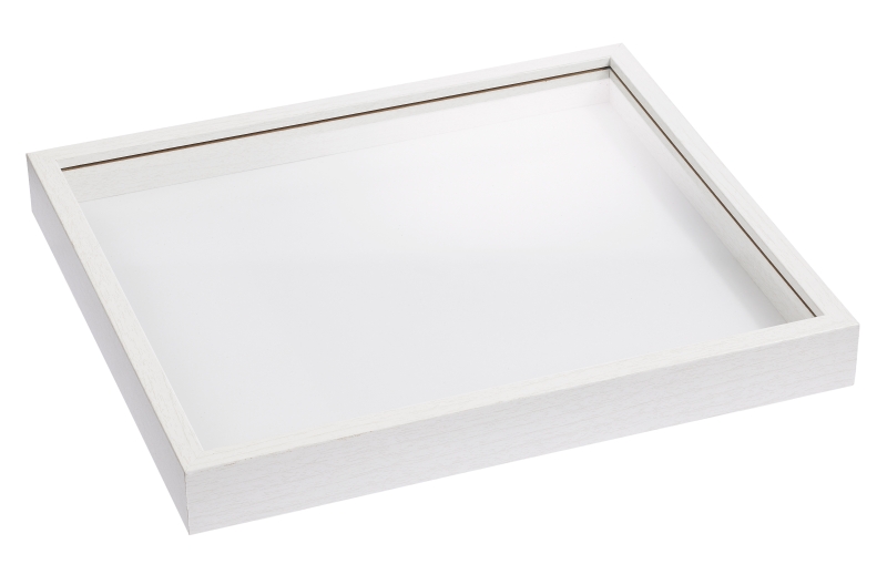 Deko-Rahmen  39,5x20,5x3,5cm weiss