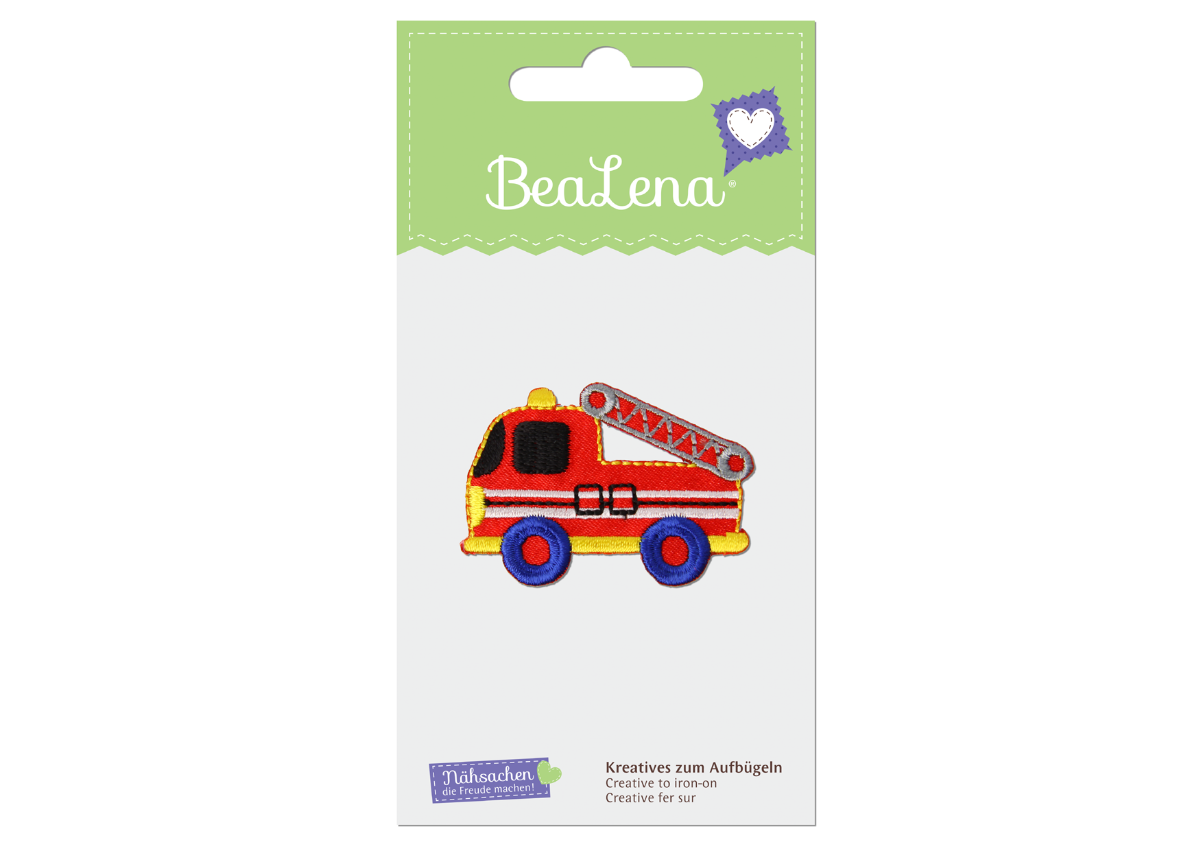 Applikation Truck 4,9 x 3,5 cm / aufb&#252;gelbar