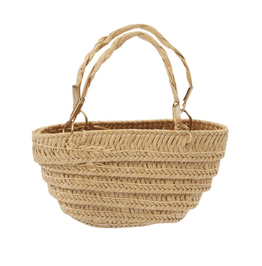 Tasche I 5,2 x 2 x 3 cm natur