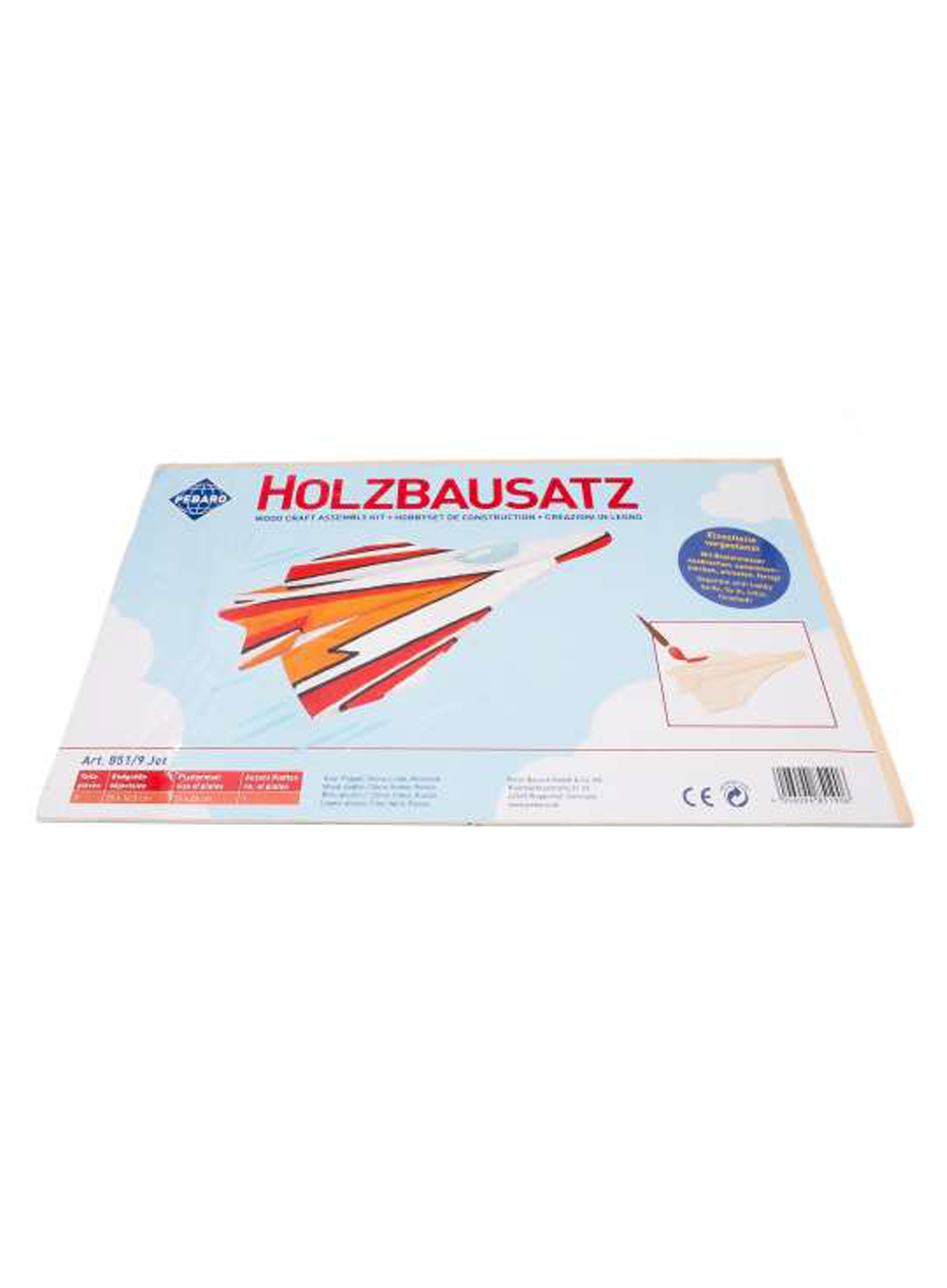 Holzbausatz Jet 25x16,5cm