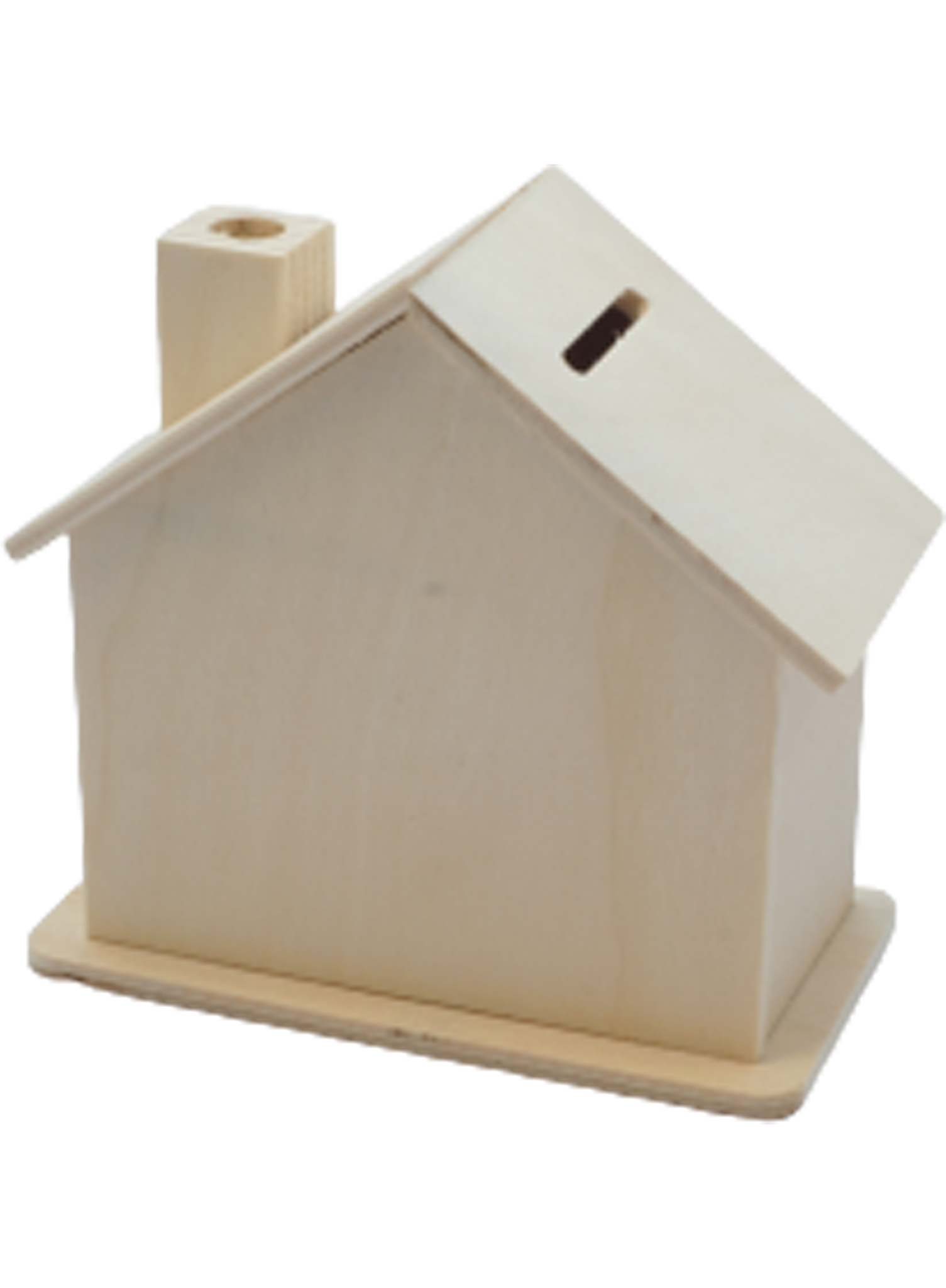 K&#228;sseli Haus 10,5x10,5cm, Sperrholz