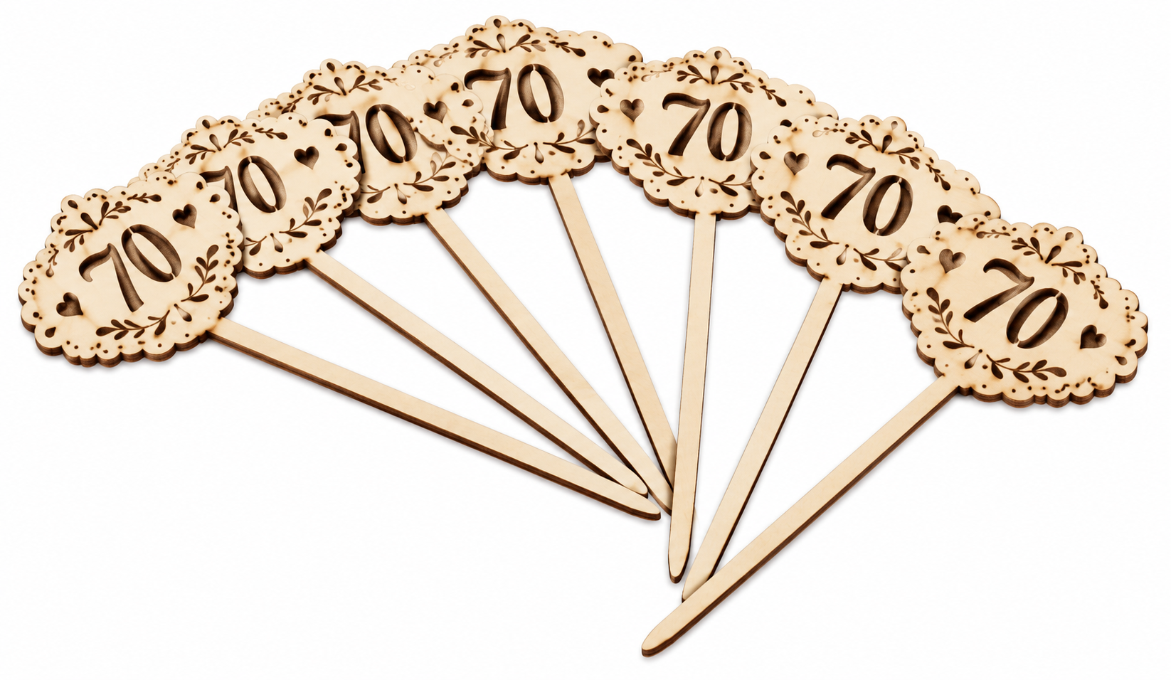 Geburtstag-Sticker Zahl 90 195x75x3mm