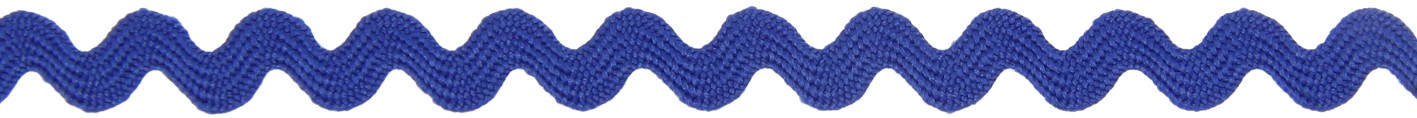 Zackenlitze royalblau 8mm x 20m