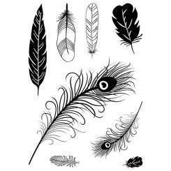 Stempel Clear Federn