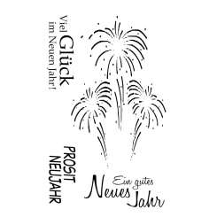 Stempel Clear Neujahr/ Sylvester