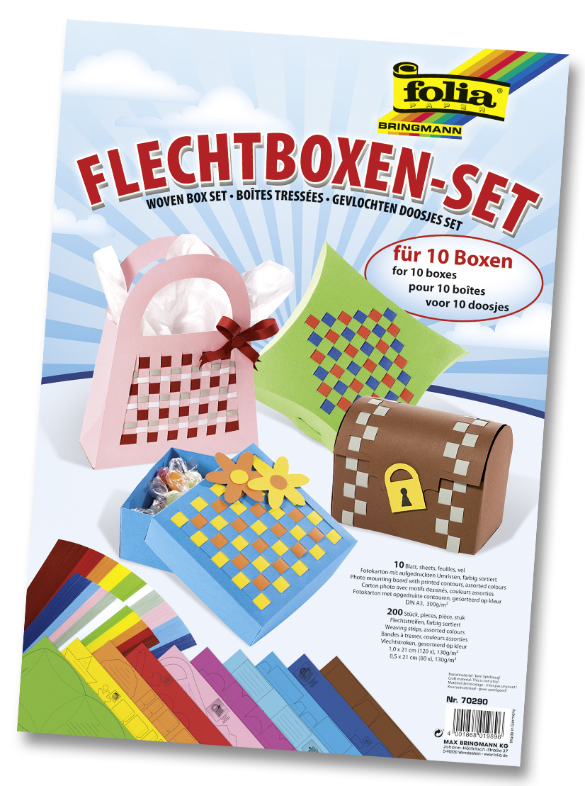 Flechtboxen-Set f&#252;r 10 Boxen