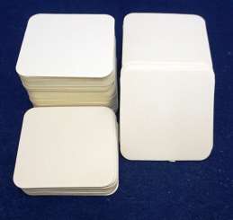 Bierdeckel quadrat 9,3x9,3  100 St