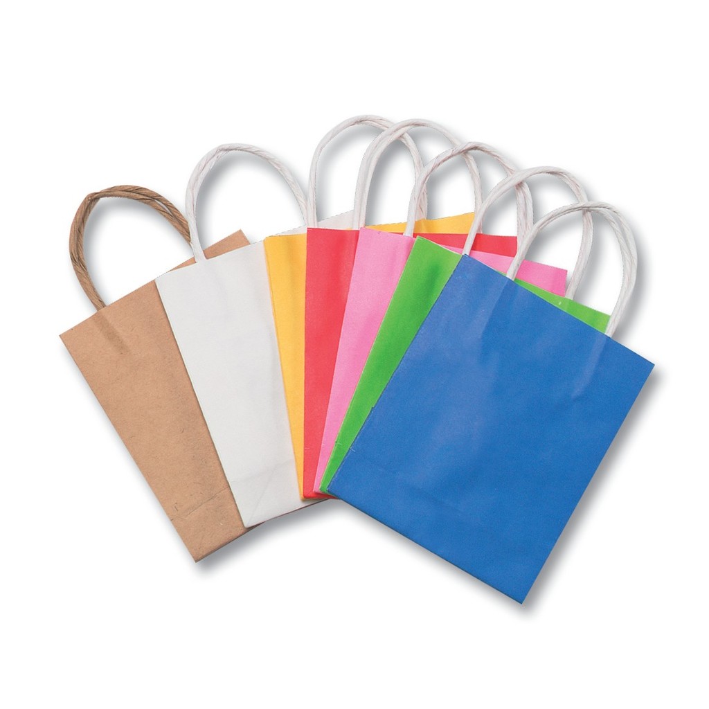 Papiertaschen 12x15cm farbig 20St