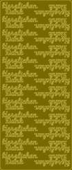 Sticker Herzlichen Dank gold   (24x)