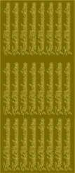 Sticker Frohe Weihnachten gold 24x