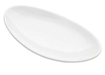 Seifenschale oval 14x7.5x2cm  weiss