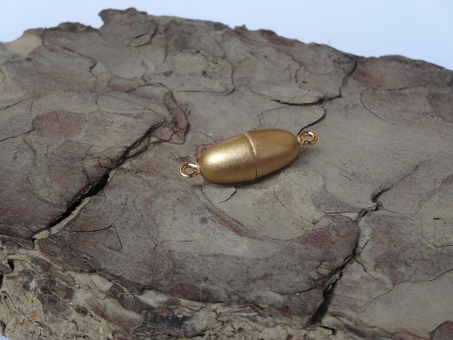 Magnetverschluss 17/8mm gold matt
