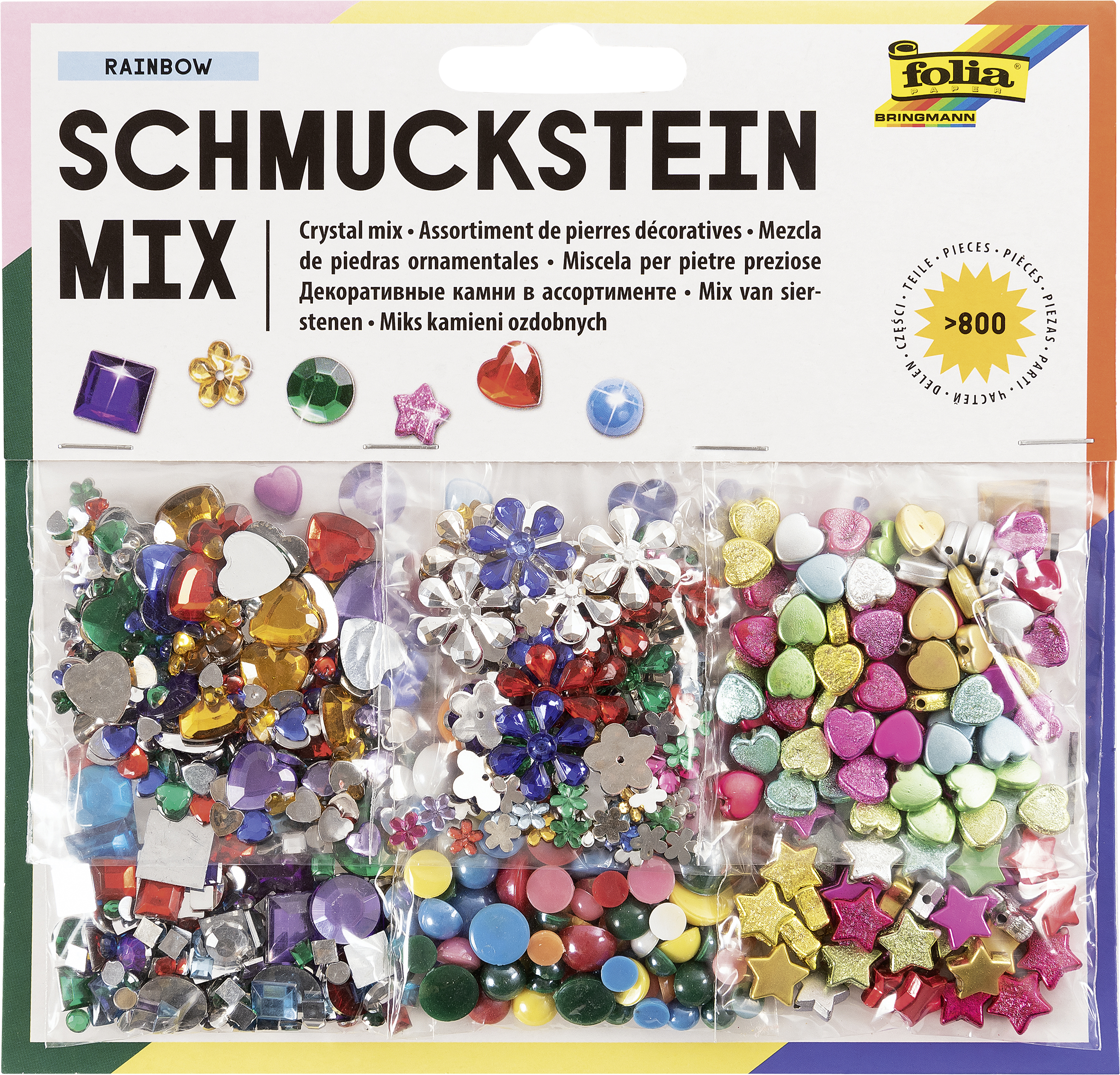 Schmucksteine Mix Rainbow