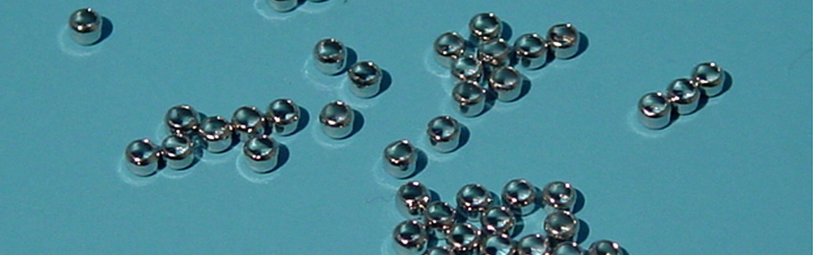 Quetschperlen 2,0mm silber1000St