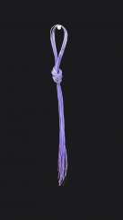 Ziegenleder-Riemchen violett 10 Stk.