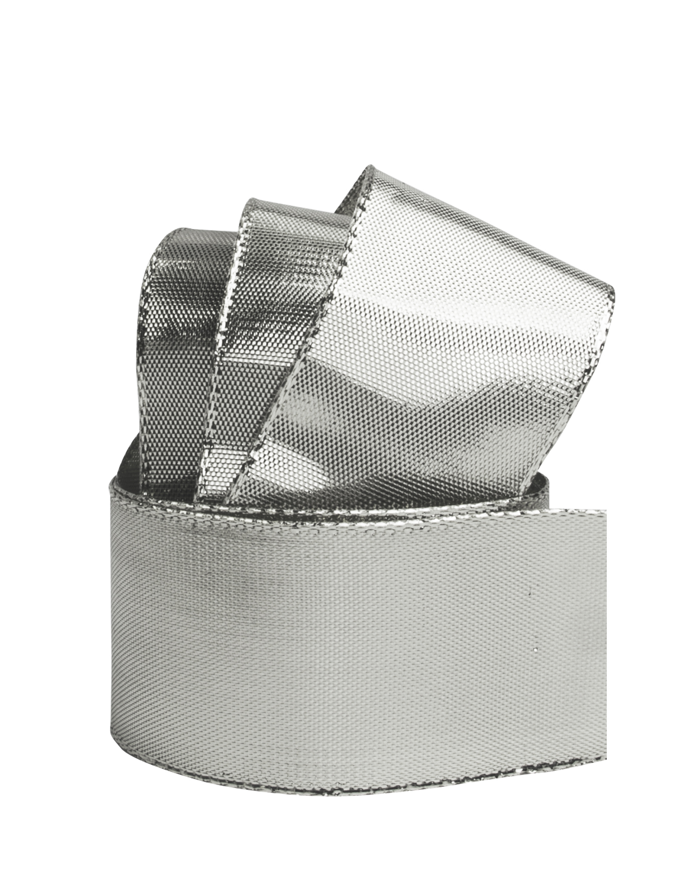 Band silber Draht / 2m 40mm