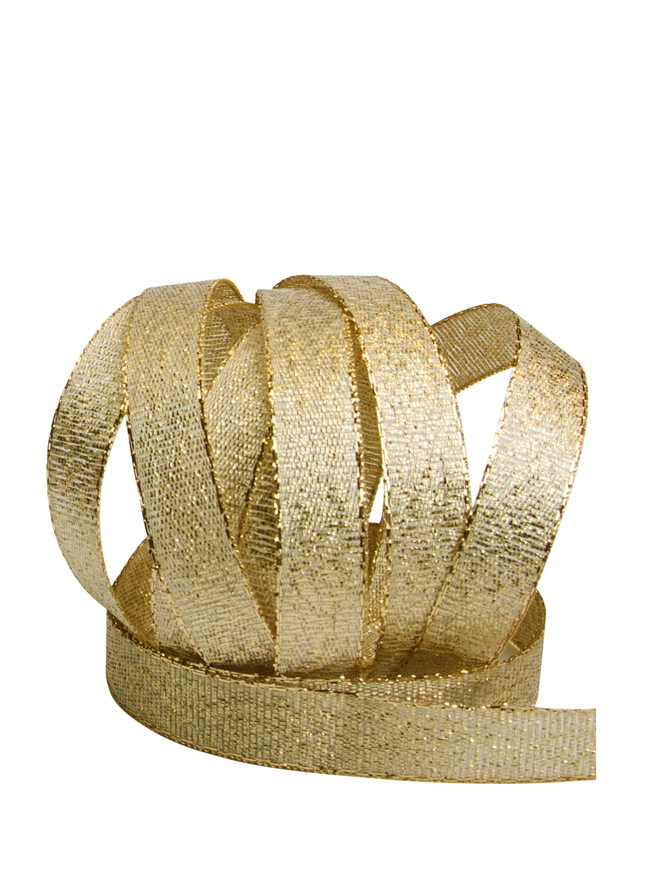 Band Lurex gold- gelb 10mm x 25m