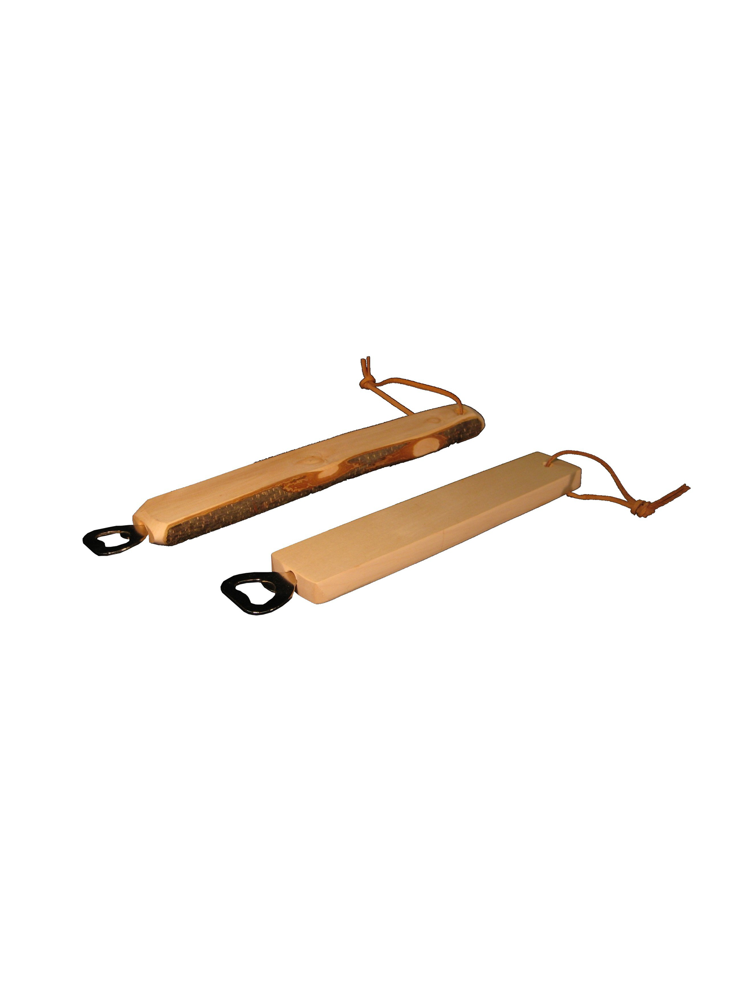 Flaschen&#246;ffner mit Rinde 29 cm