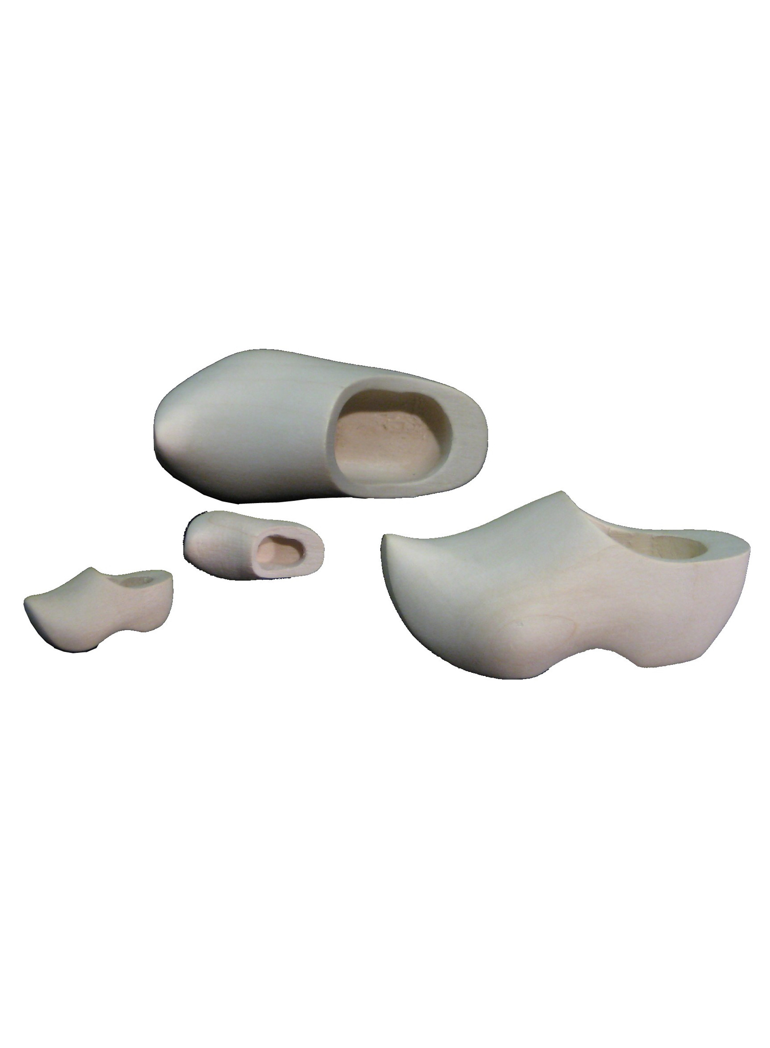 Holzschuhe 4 cm