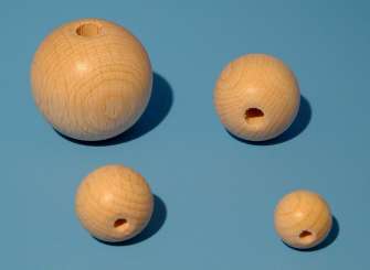 Holzkugeln 15mm  18Stk