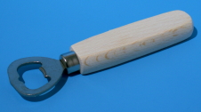 Flaschen&#246;ffner (Holzgriff)14,3cm 6 Stk.