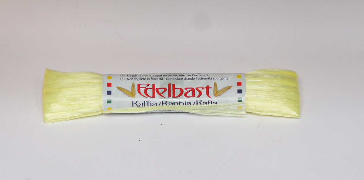 Edelbast glanz 30m hellgelb