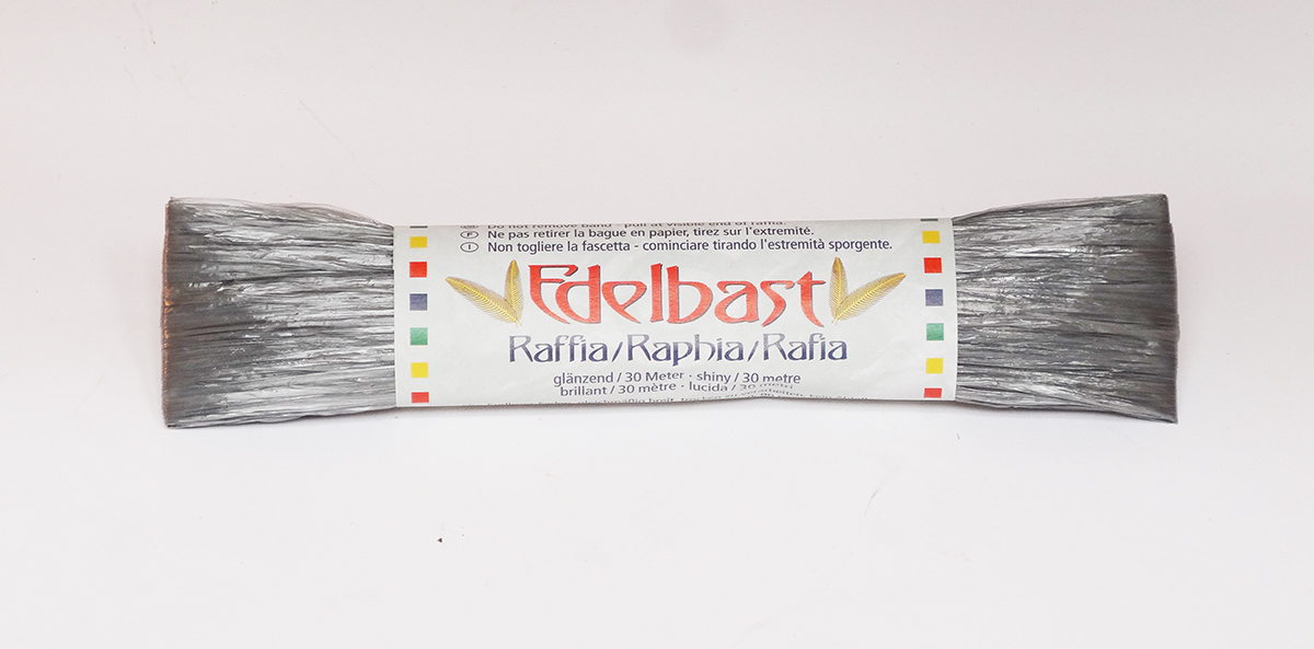 Edelbast glanz 30m silber