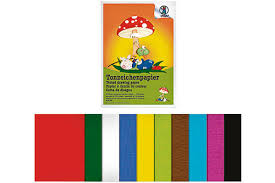 Tonpapier 130g A4 20Bl / 10 Farben