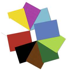 Fotokarton 300g A4 10Bl / 10 Farben