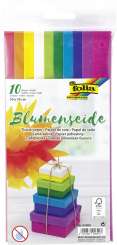 Blumenseide 10 Farben sortiert