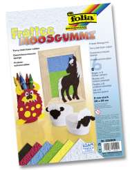 Frotte-Moosgummi A4 6Bg.sort.