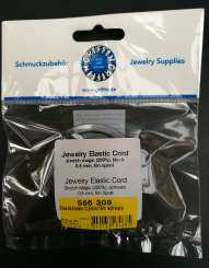 Elastikfaden 0,5mm/5m schwarz