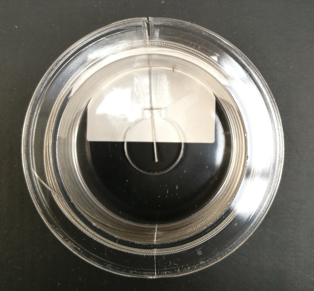 Schmuckdraht 0,8mm 100m silber