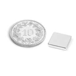 Magnete extra eckig 10x10x2mm 6St.