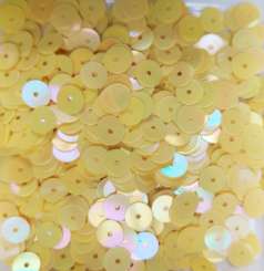 Pailletten  6mm gelb